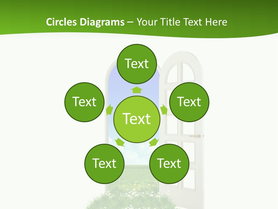 Water Global Warming Crack PowerPoint Template