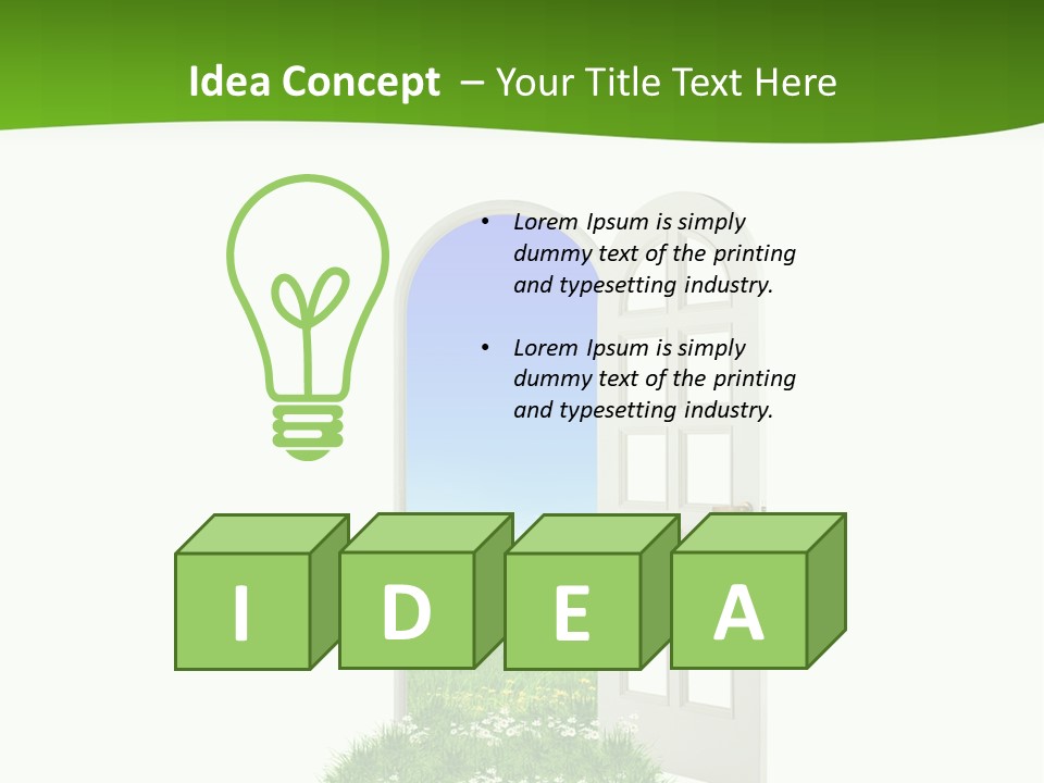 Water Global Warming Crack PowerPoint Template