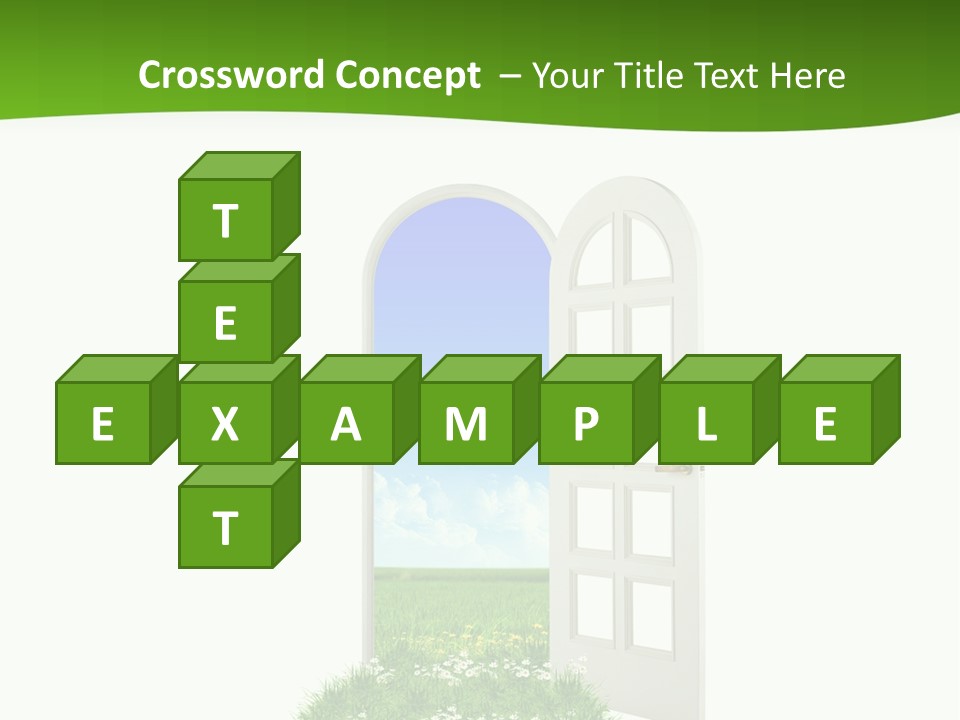 Water Global Warming Crack PowerPoint Template