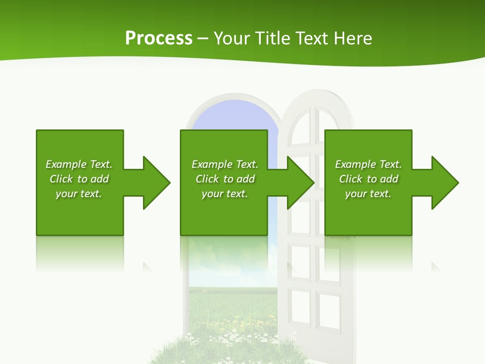 Water Global Warming Crack PowerPoint Template