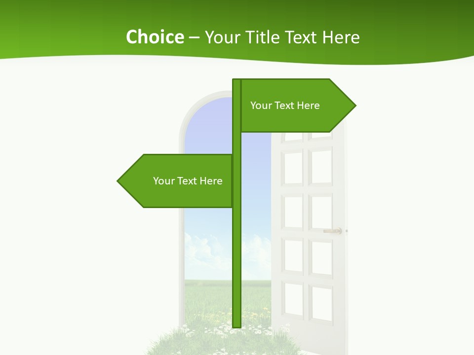 Water Global Warming Crack PowerPoint Template
