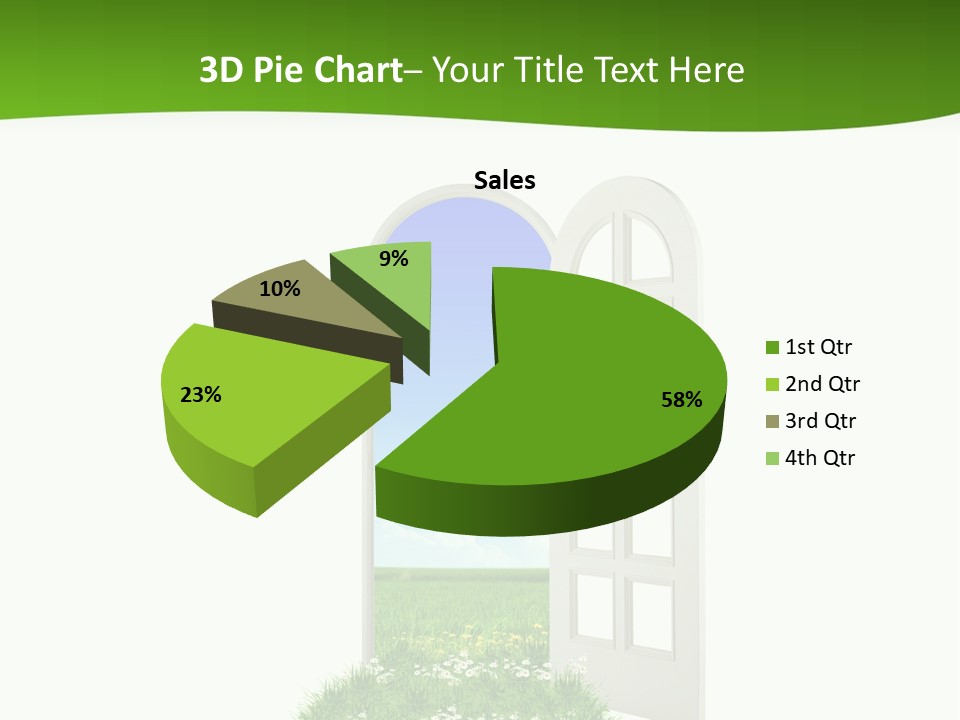 Water Global Warming Crack PowerPoint Template