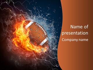 Usa Leisure Burning PowerPoint Template