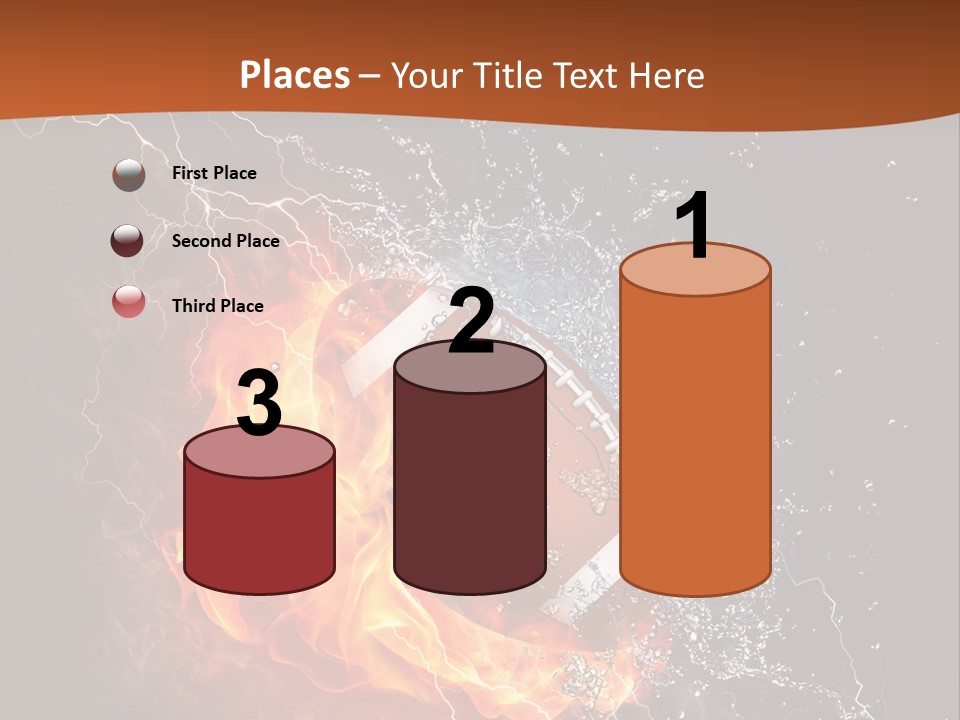Usa Leisure Burning PowerPoint Template