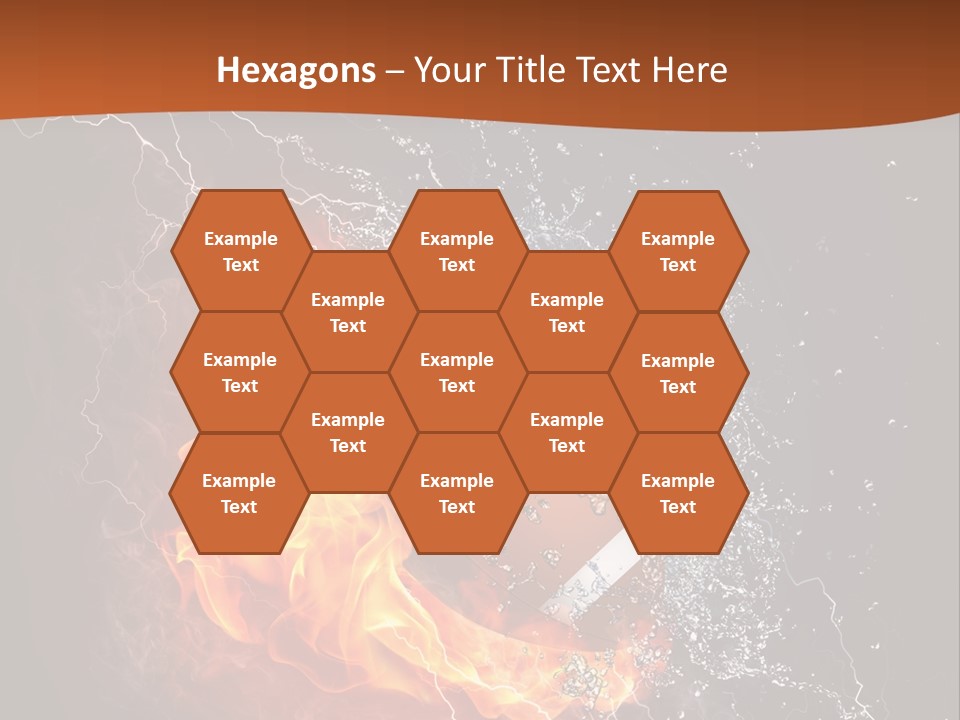 Usa Leisure Burning PowerPoint Template