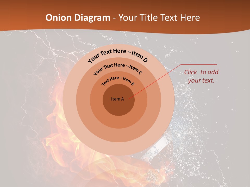 Usa Leisure Burning PowerPoint Template