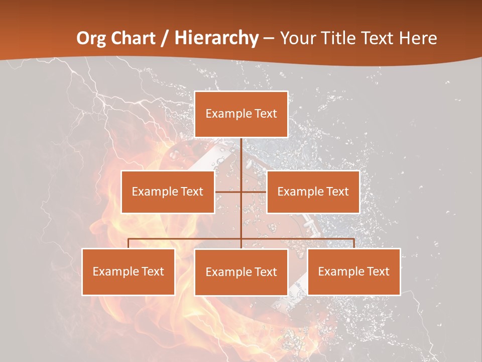 Usa Leisure Burning PowerPoint Template
