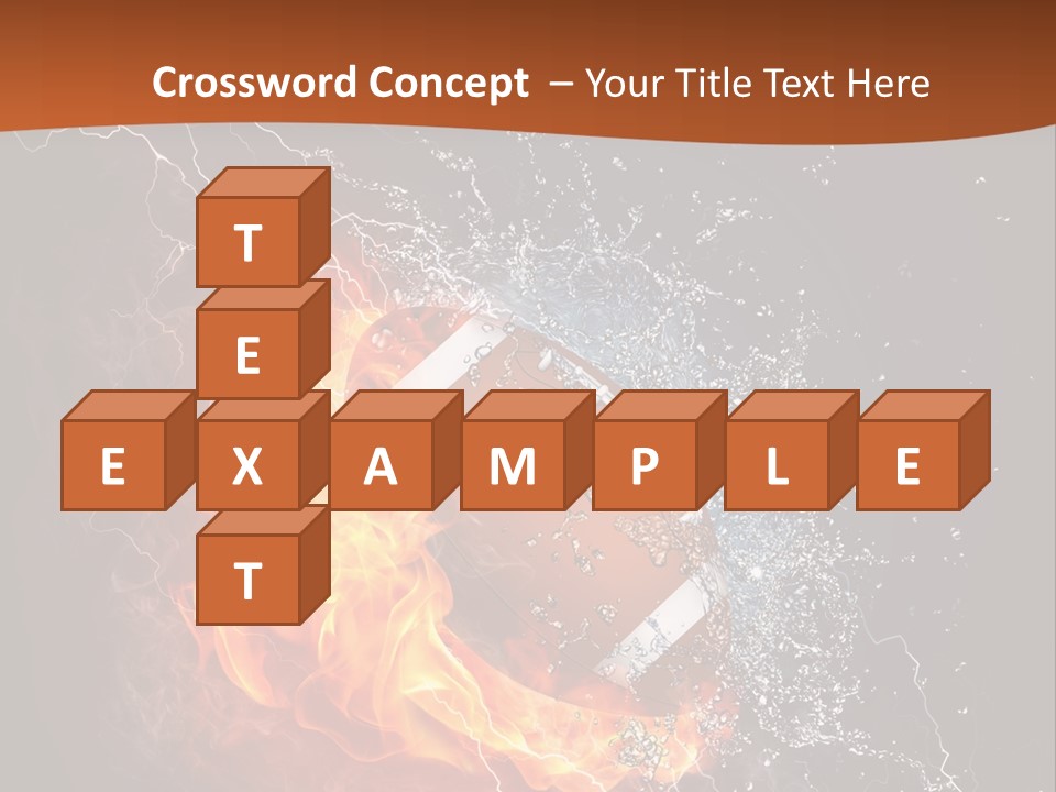 Usa Leisure Burning PowerPoint Template