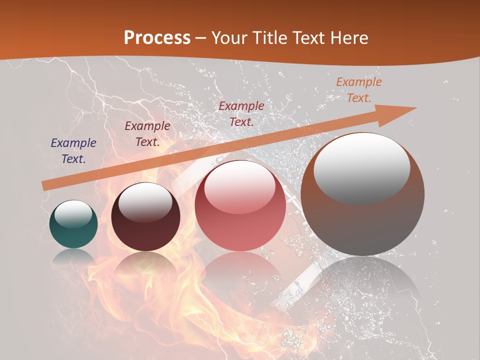 Usa Leisure Burning PowerPoint Template