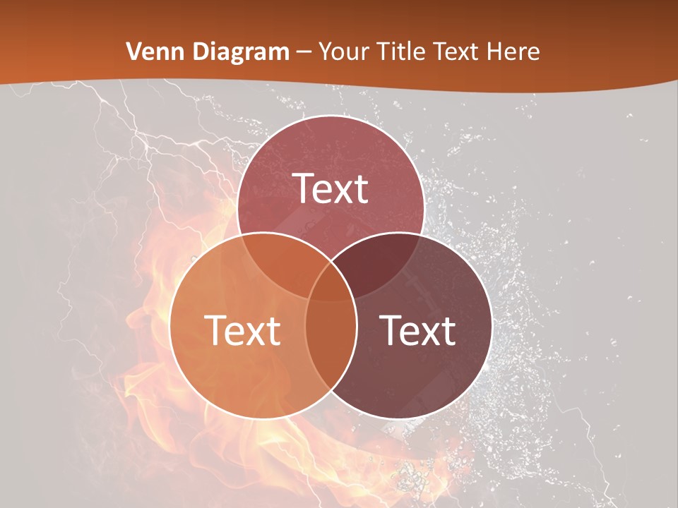 Usa Leisure Burning PowerPoint Template