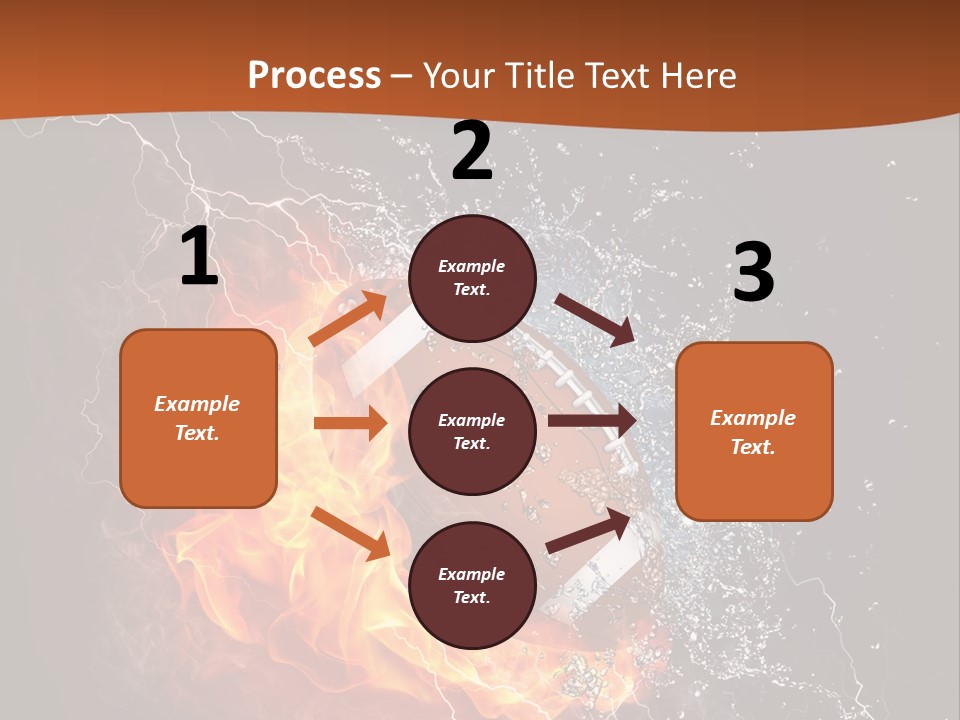 Usa Leisure Burning PowerPoint Template