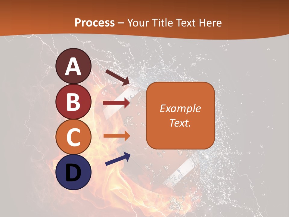 Usa Leisure Burning PowerPoint Template