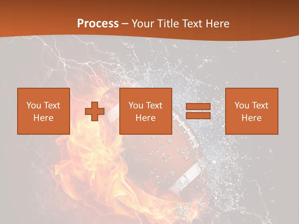Usa Leisure Burning PowerPoint Template