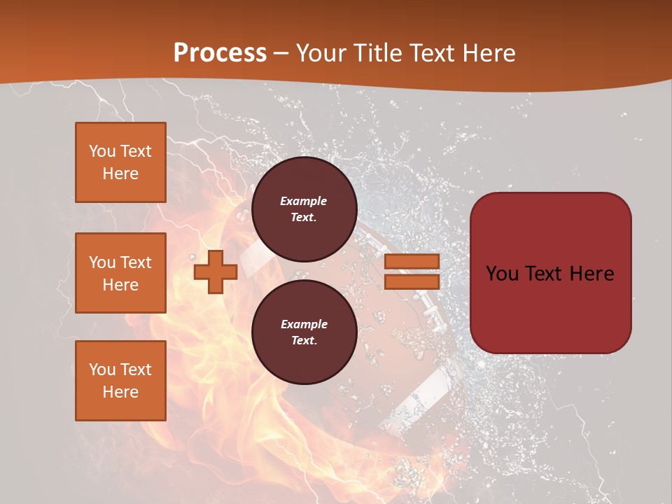 Usa Leisure Burning PowerPoint Template