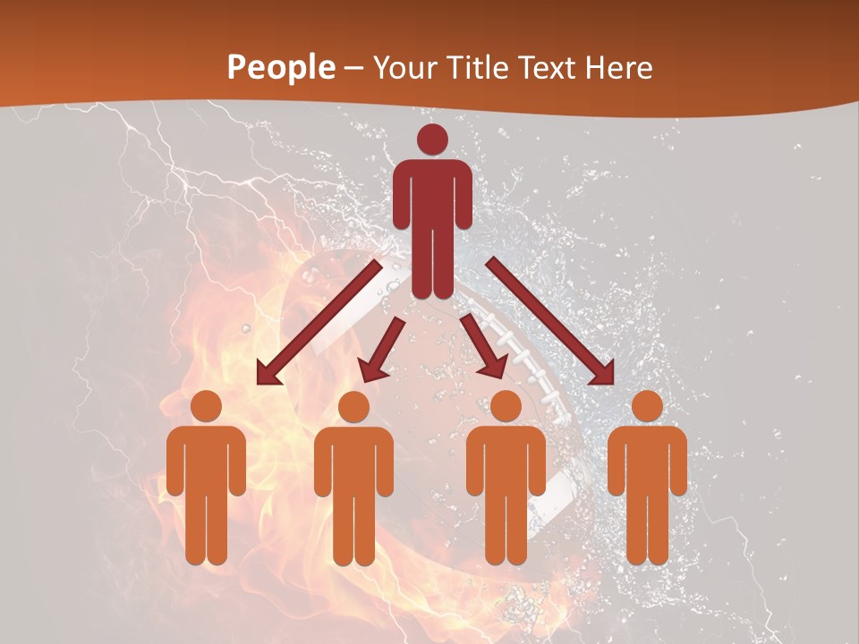 Usa Leisure Burning PowerPoint Template