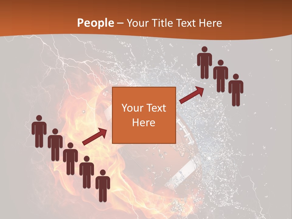 Usa Leisure Burning PowerPoint Template