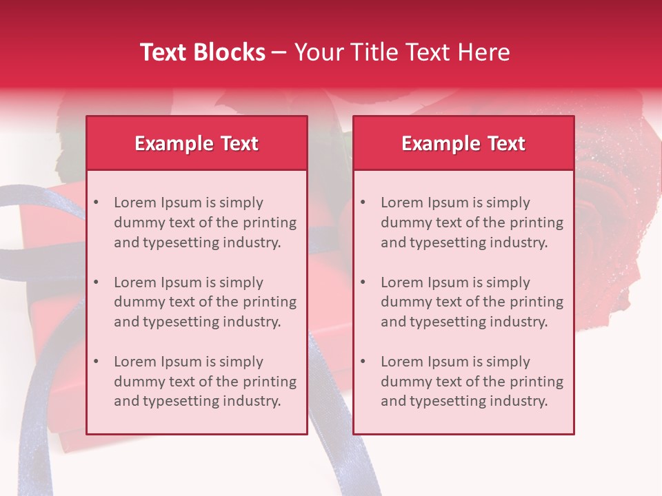 Passion Red Engagement PowerPoint Template