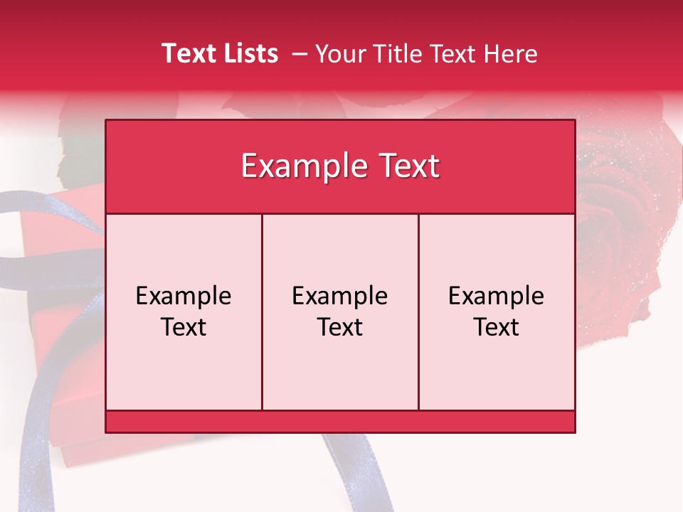 Passion Red Engagement PowerPoint Template