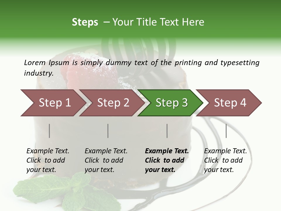 Raspberry Berry Space PowerPoint Template