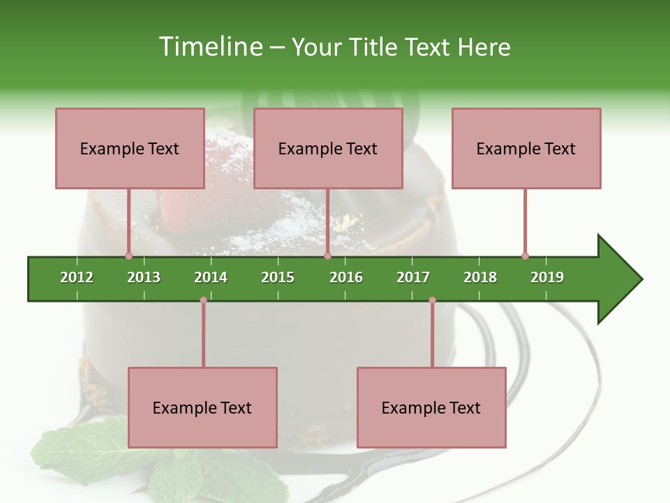 Raspberry Berry Space PowerPoint Template