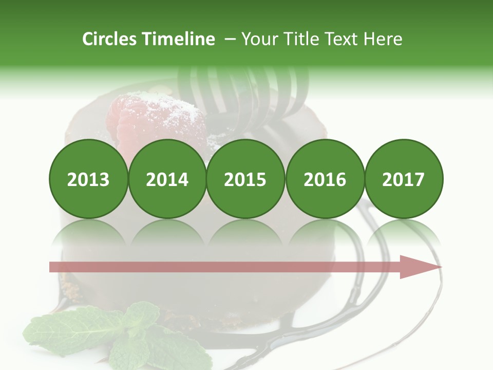 Raspberry Berry Space PowerPoint Template