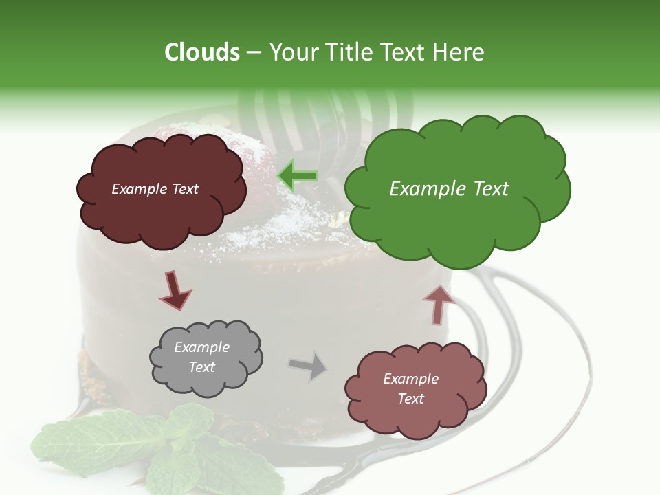 Raspberry Berry Space PowerPoint Template