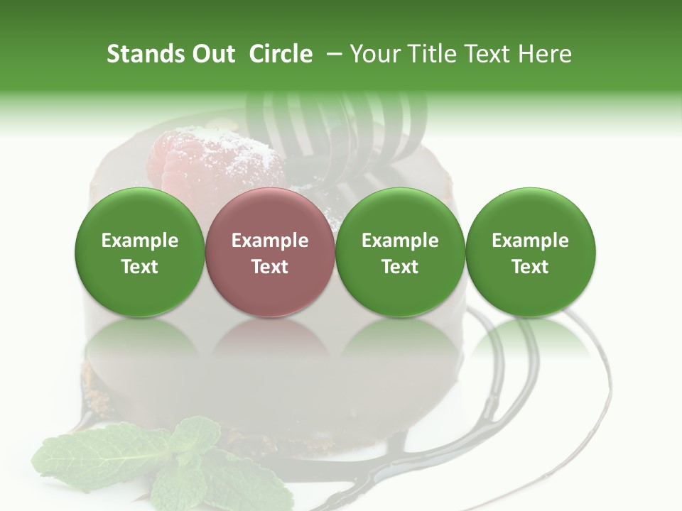 Raspberry Berry Space PowerPoint Template