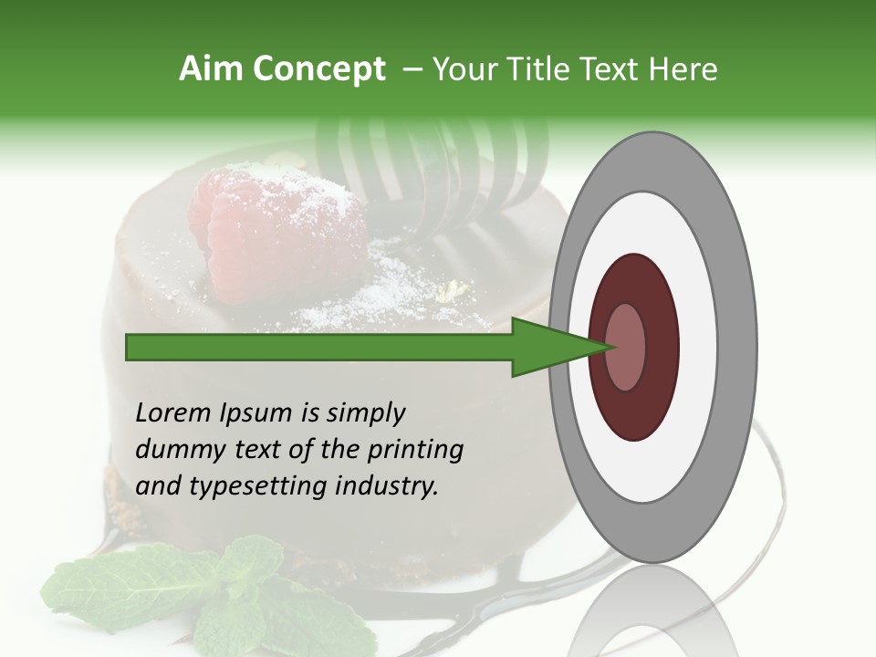 Raspberry Berry Space PowerPoint Template