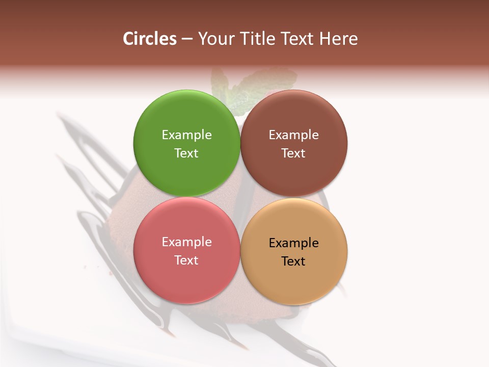 Tasty Copy Cake PowerPoint Template