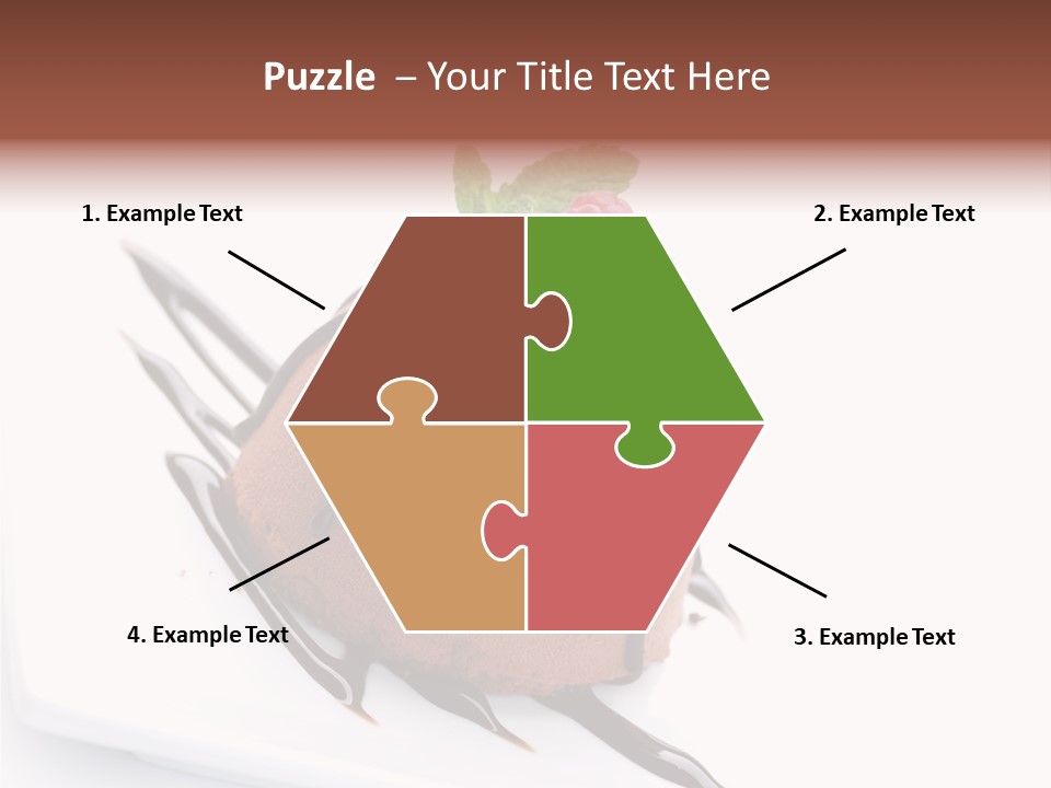 Tasty Copy Cake PowerPoint Template