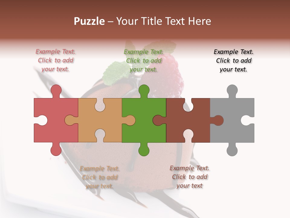 Tasty Copy Cake PowerPoint Template