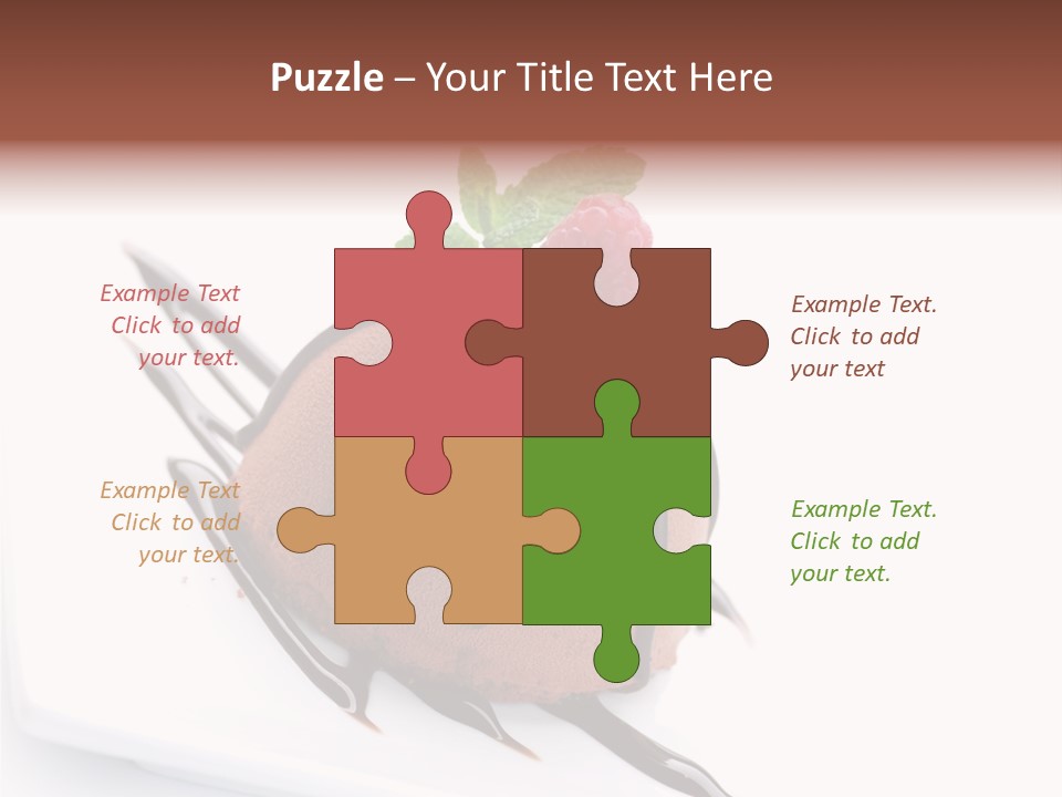 Tasty Copy Cake PowerPoint Template