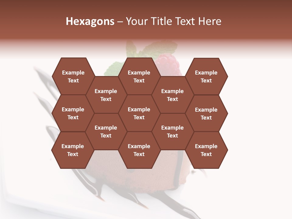 Tasty Copy Cake PowerPoint Template