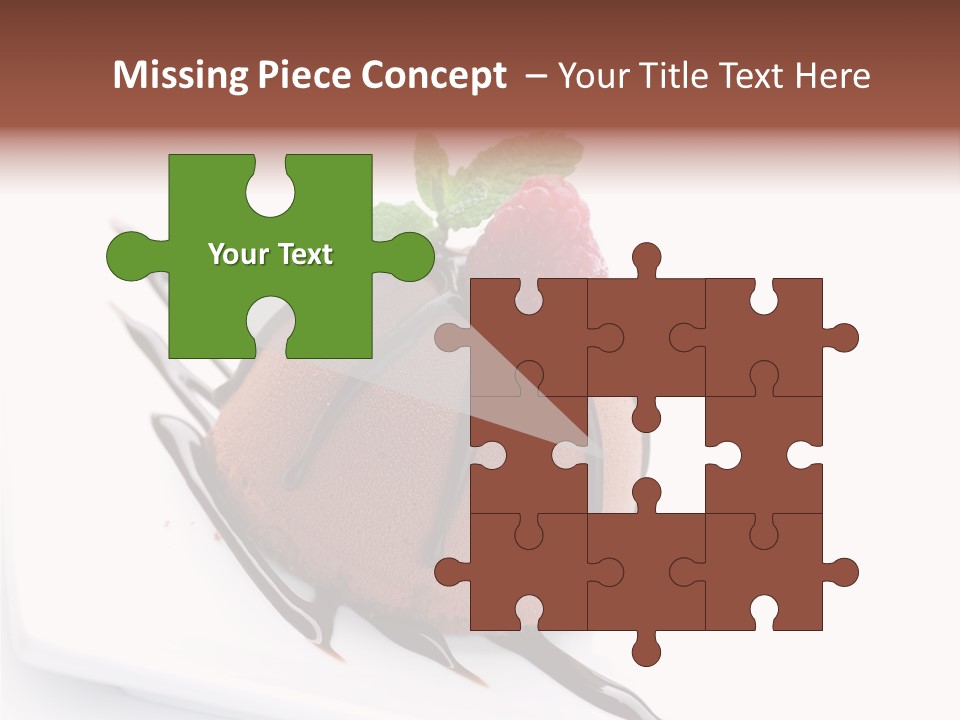 Tasty Copy Cake PowerPoint Template