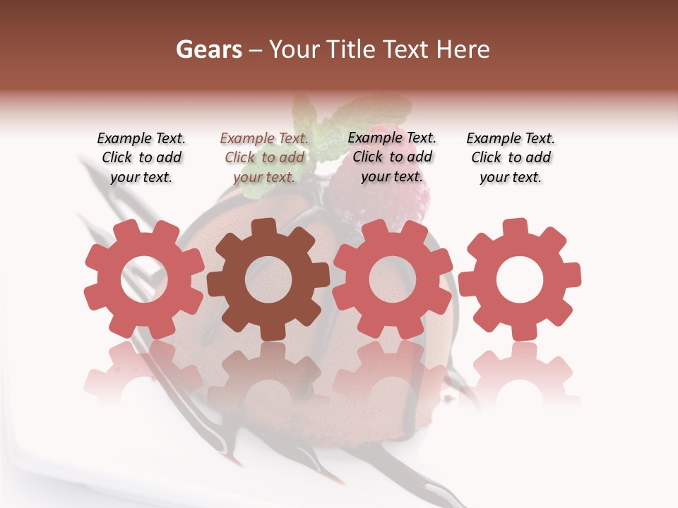 Tasty Copy Cake PowerPoint Template