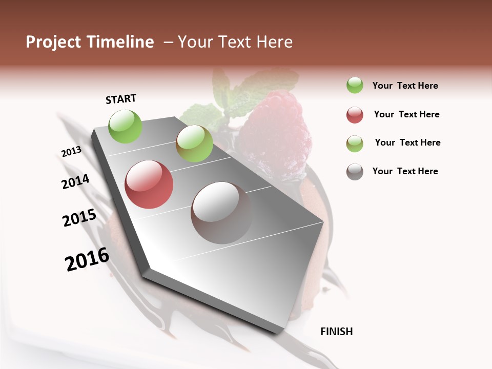 Tasty Copy Cake PowerPoint Template