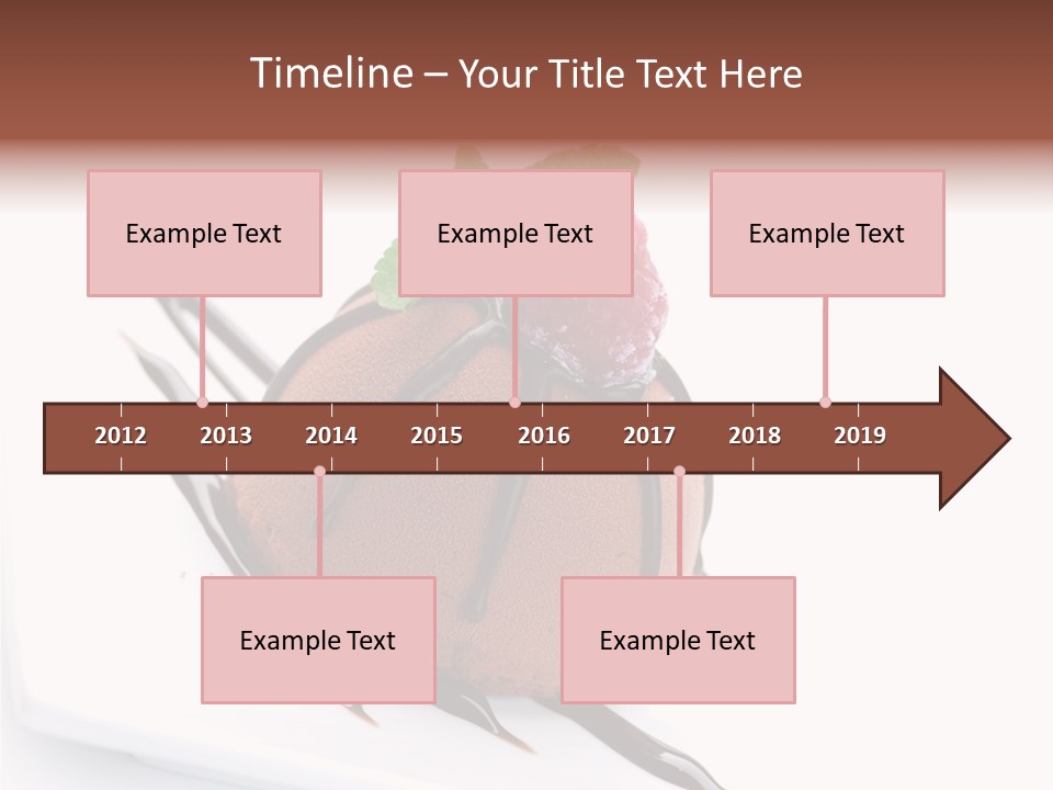 Tasty Copy Cake PowerPoint Template
