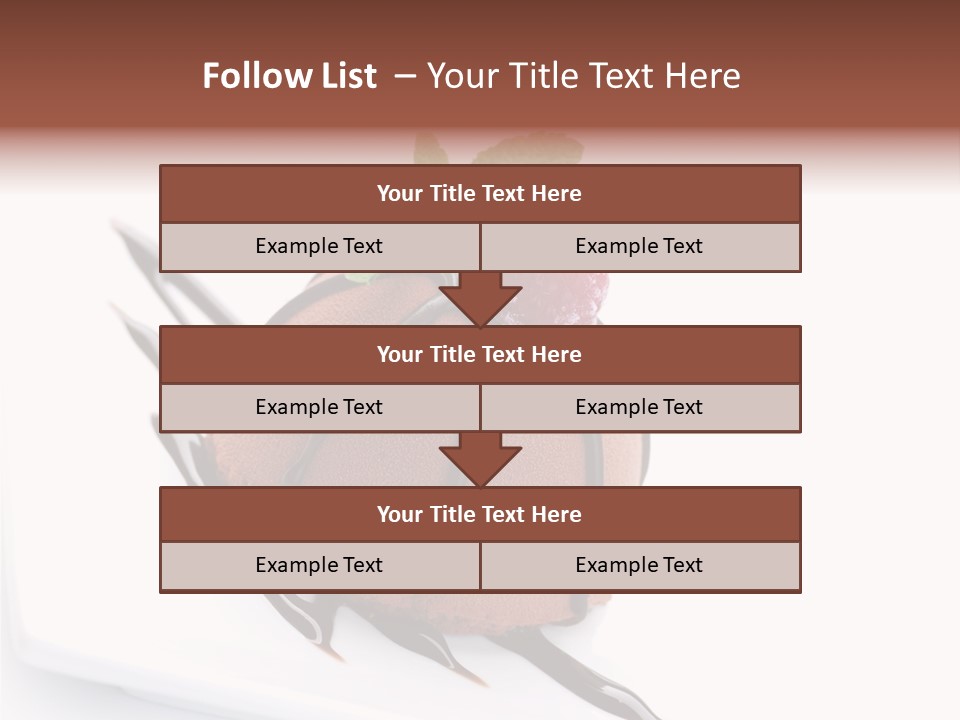 Tasty Copy Cake PowerPoint Template