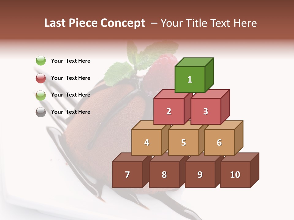 Tasty Copy Cake PowerPoint Template
