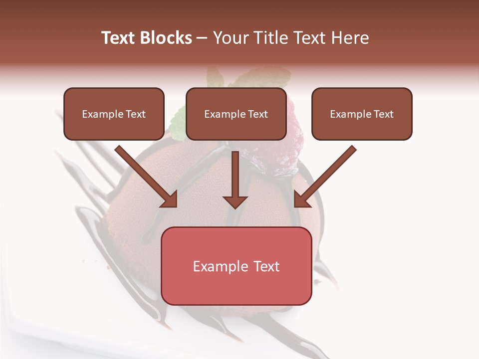 Tasty Copy Cake PowerPoint Template