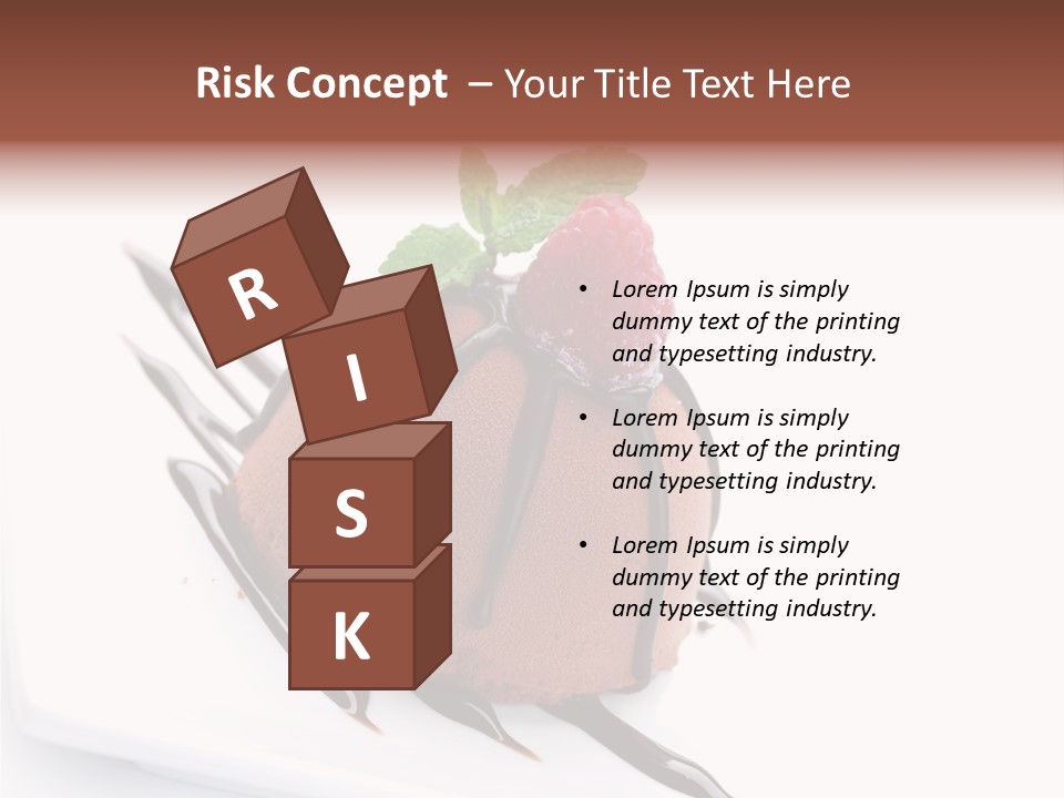 Tasty Copy Cake PowerPoint Template