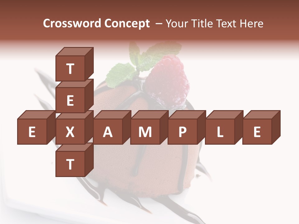 Tasty Copy Cake PowerPoint Template