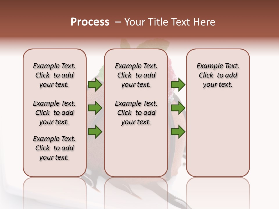 Tasty Copy Cake PowerPoint Template