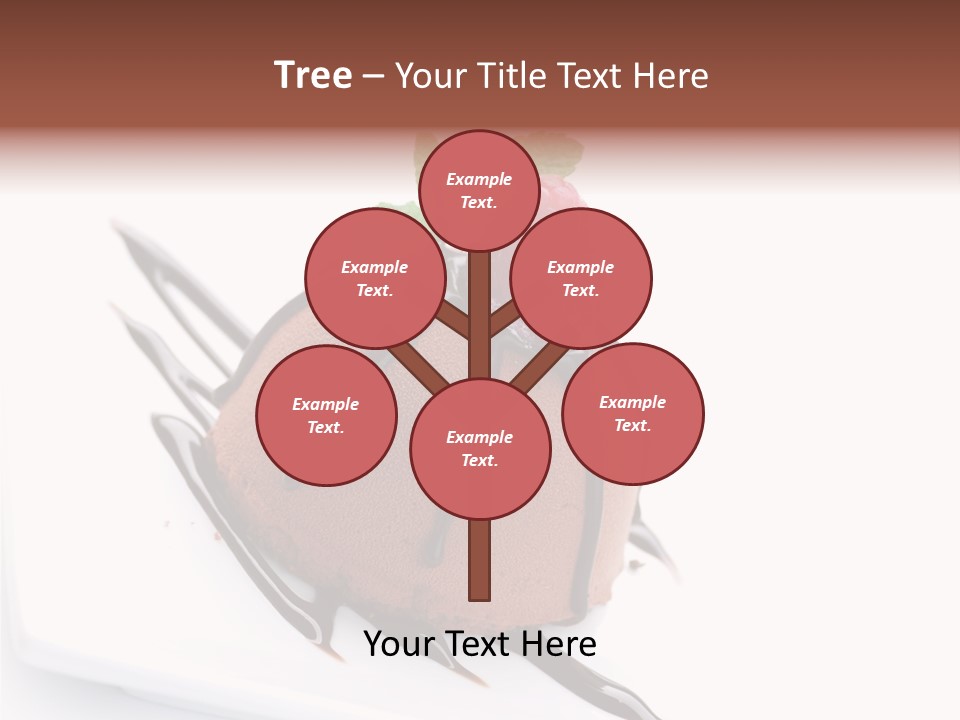 Tasty Copy Cake PowerPoint Template