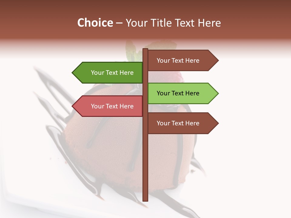 Tasty Copy Cake PowerPoint Template