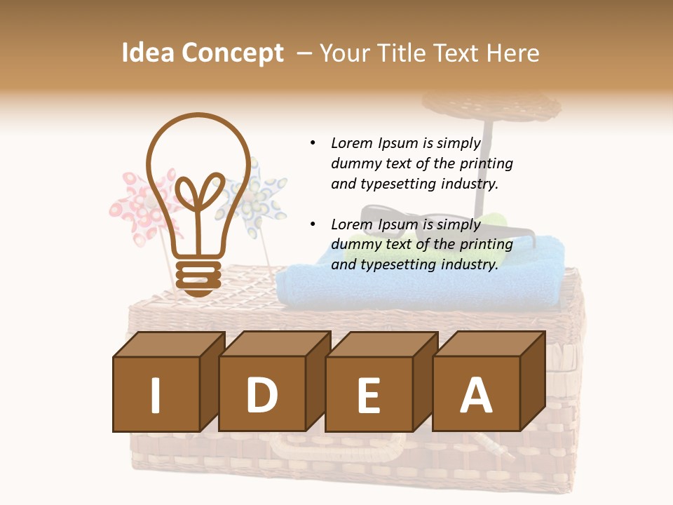 Sport Travel Swimming PowerPoint Template