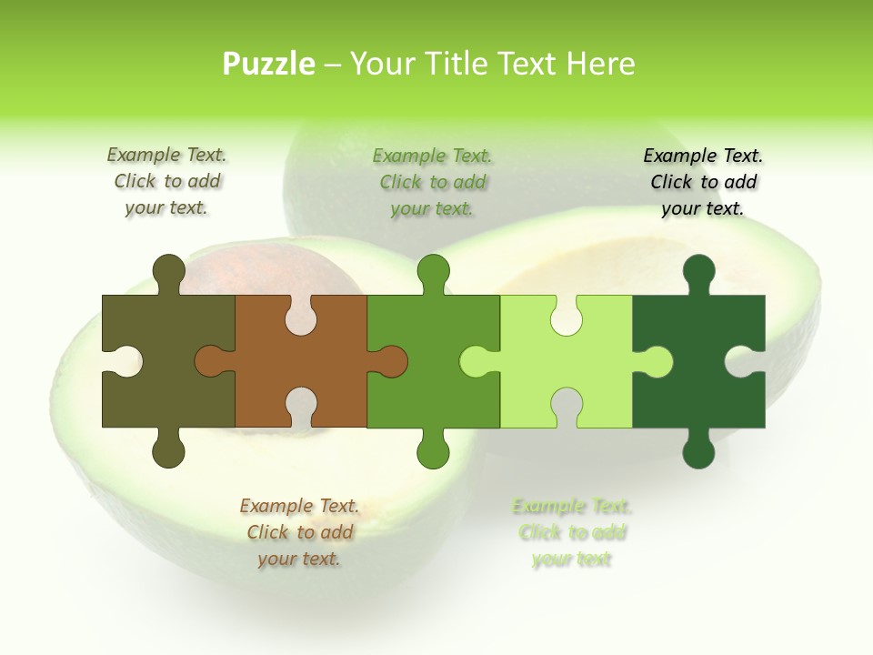 Rough Food Part PowerPoint Template