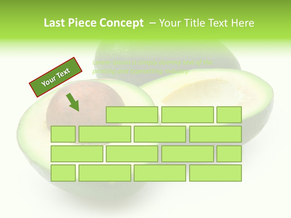 Rough Food Part PowerPoint Template