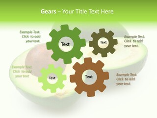 Rough Food Part PowerPoint Template