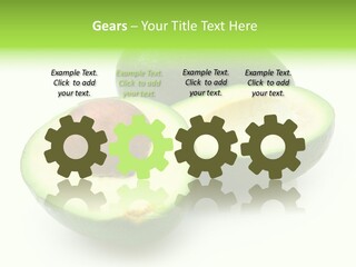 Rough Food Part PowerPoint Template